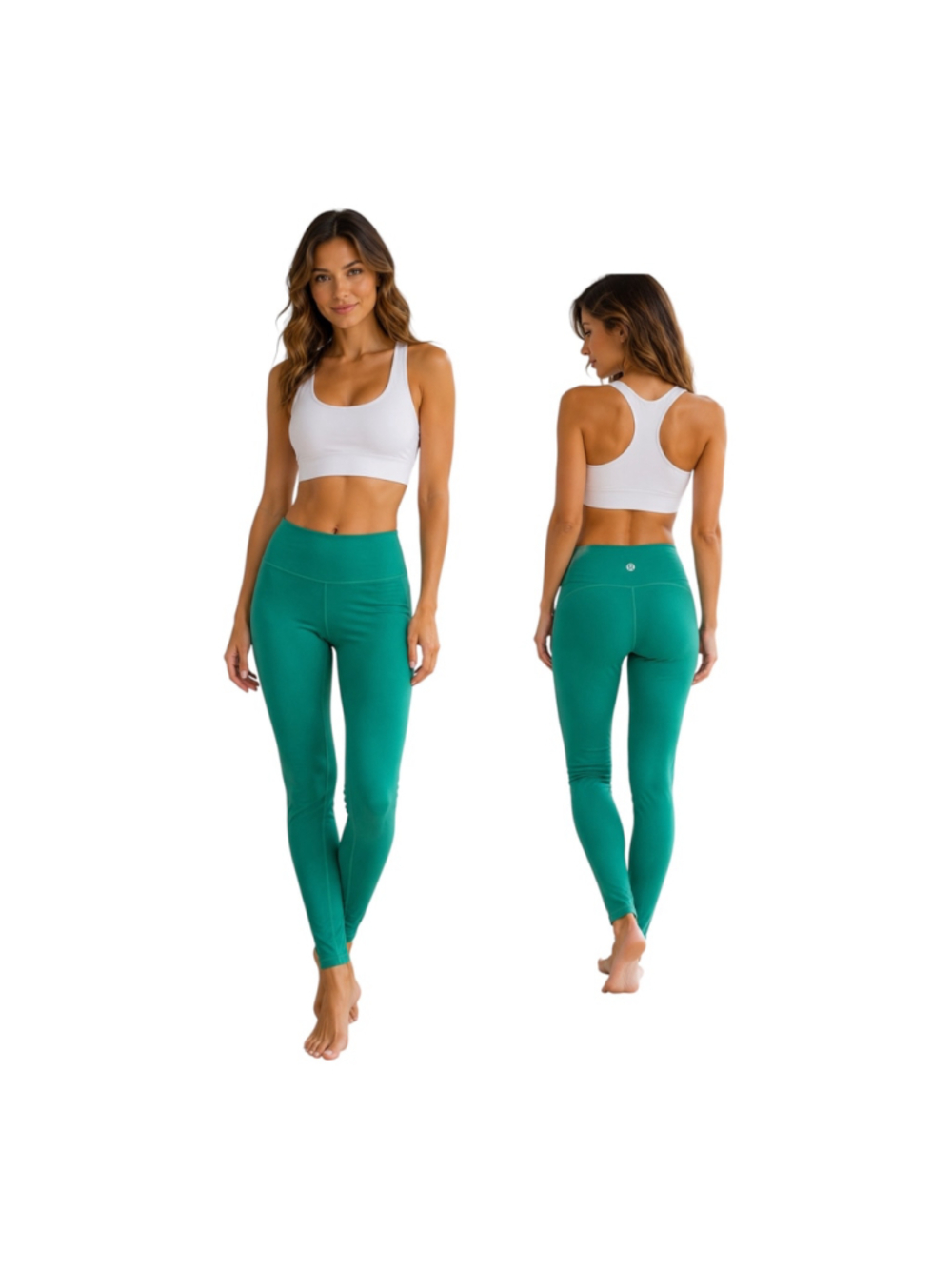 Lululemon Wunder Under High-Rise Leggings Green Size 4 Yoga Athletic Pants